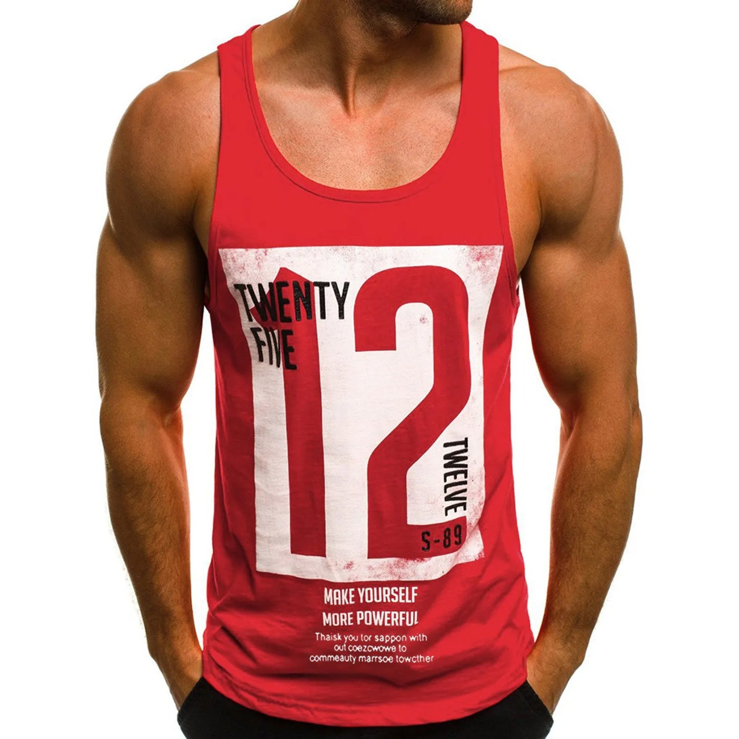 Men's Tank Tops Sleeveless Tshirts Summer Fitness Clothing Men Gym