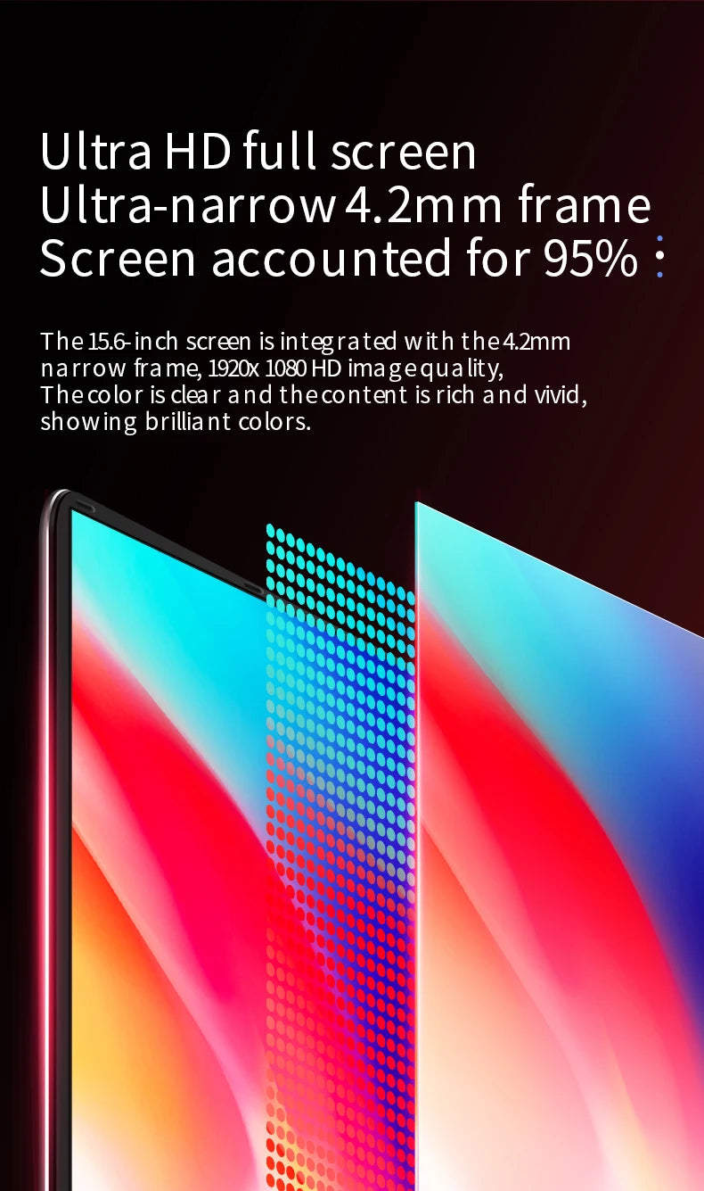 PA156 Laptop Computer 15.6" Intel N5095 Win10 16G 128G/256G/512G