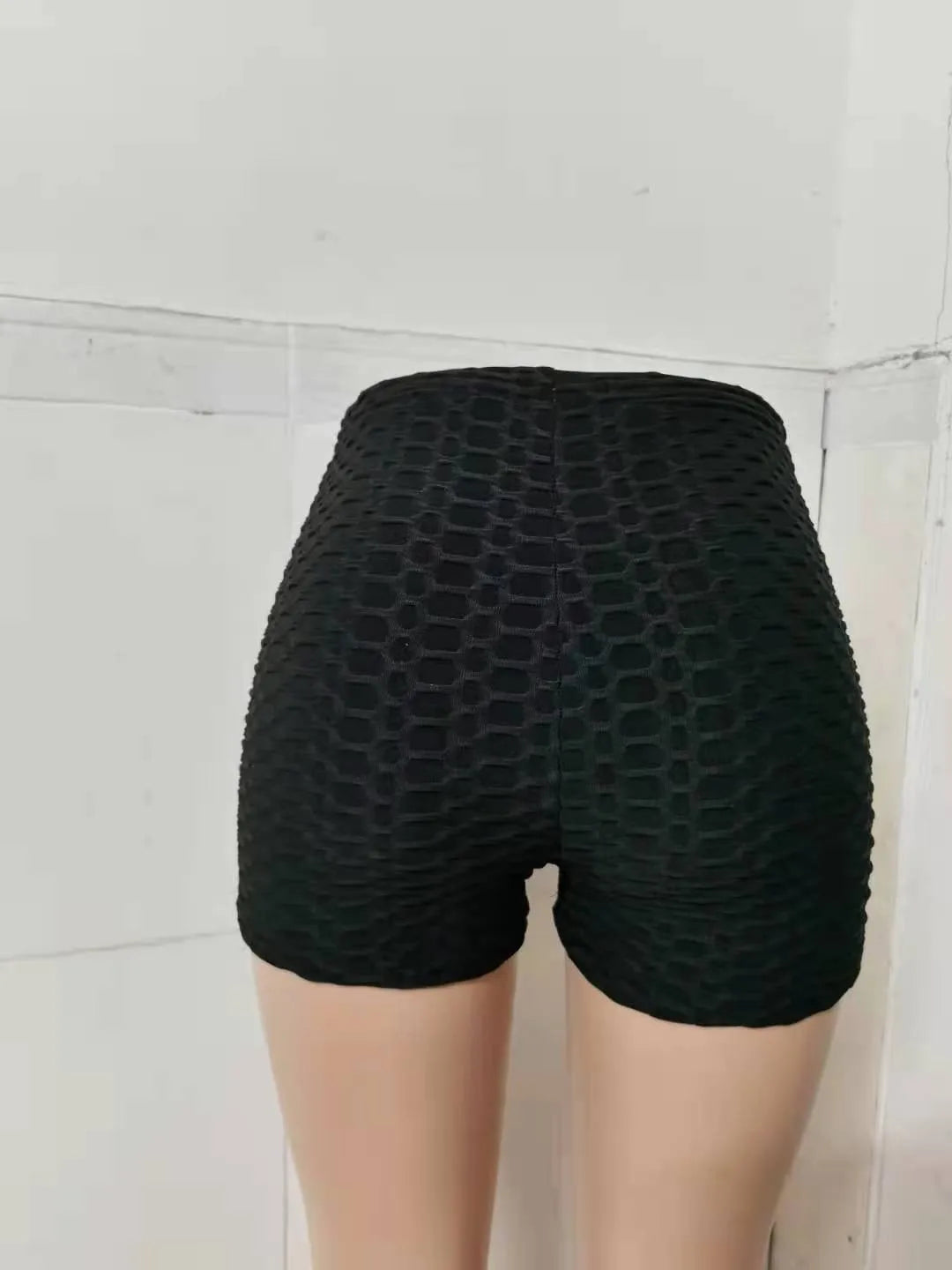 Fitness Gym Solid Shorts For Women Casual Summer Bow High Waist Running