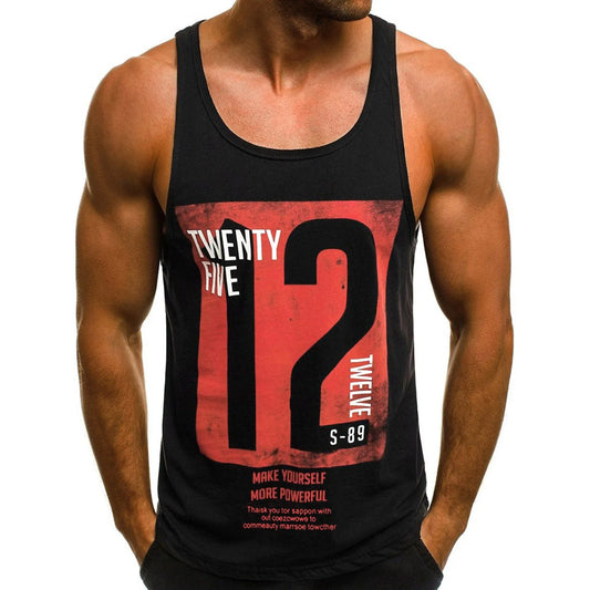 Men's Tank Tops Sleeveless Tshirts Summer Fitness Clothing Men Gym