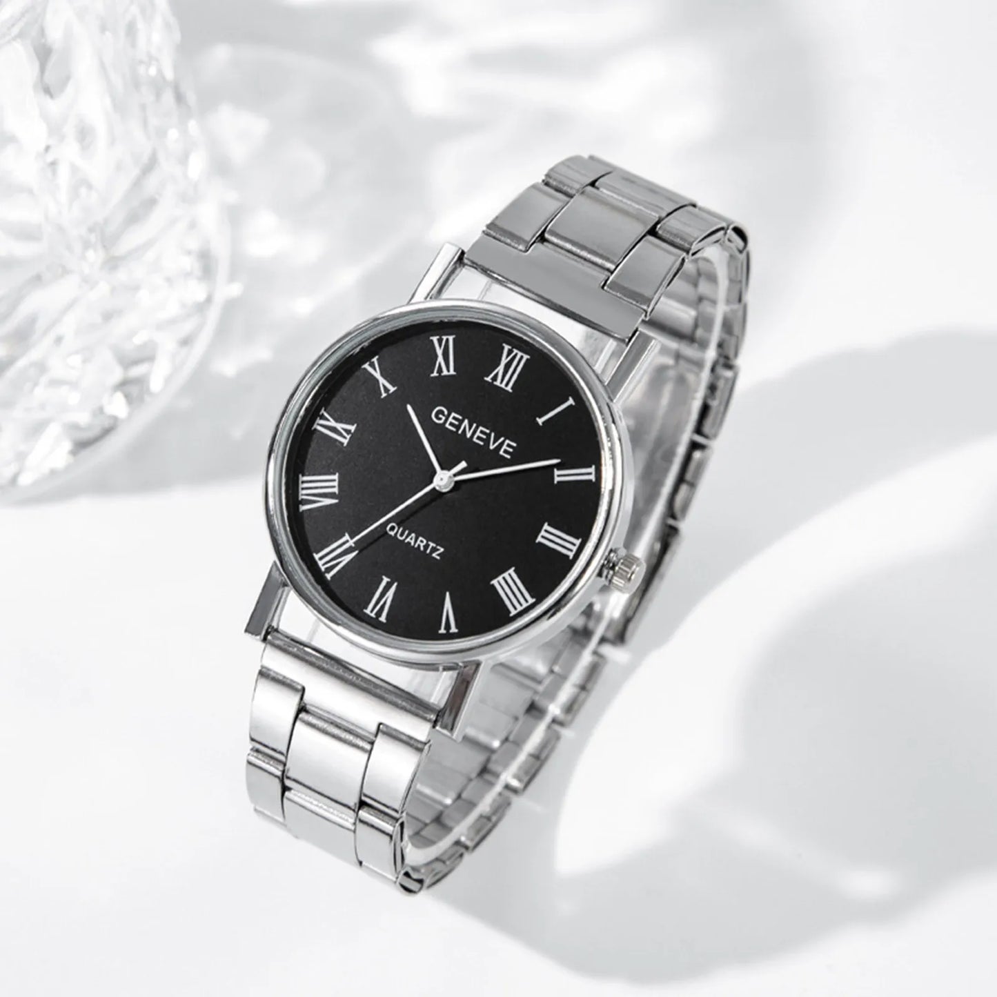 Men's Quartz Watch High Quality Stainless Steel Belt Watches Luxury