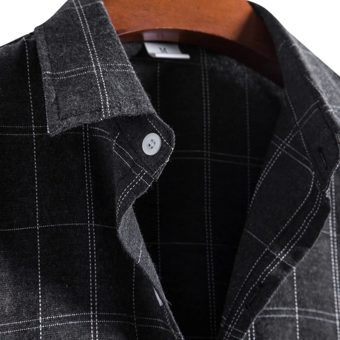 Summer Men Shirts Hawaiian Short Sleeve Work Shirt Men Plaid Print Blouse Men