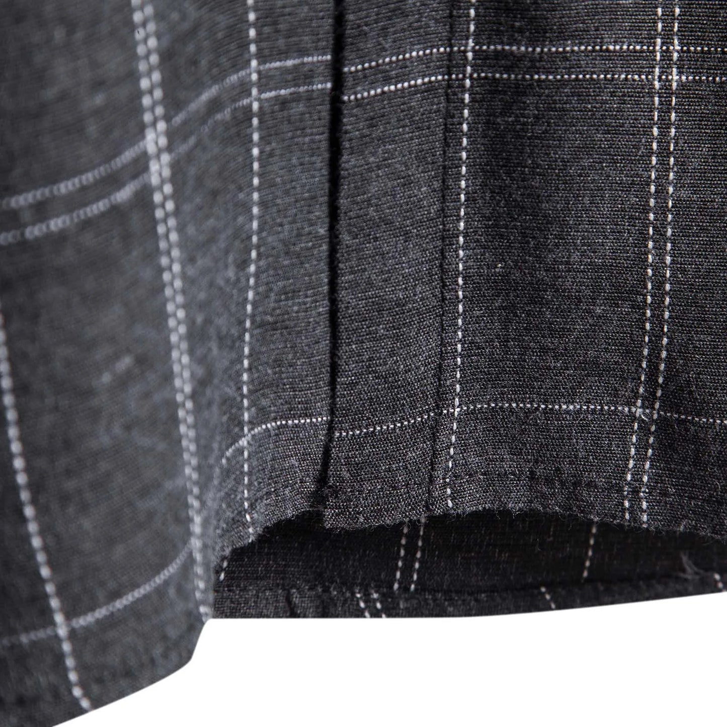 Summer Men Shirts Hawaiian Short Sleeve Work Shirt Men Plaid Print Blouse Men