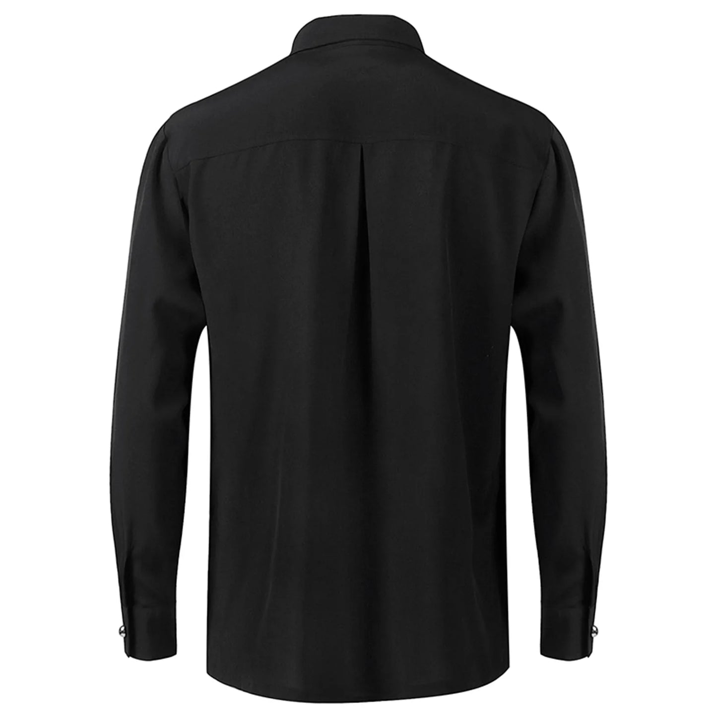 2023 New Men's Shirts Medieval Renaissance Costume Steampunk Shirt Men