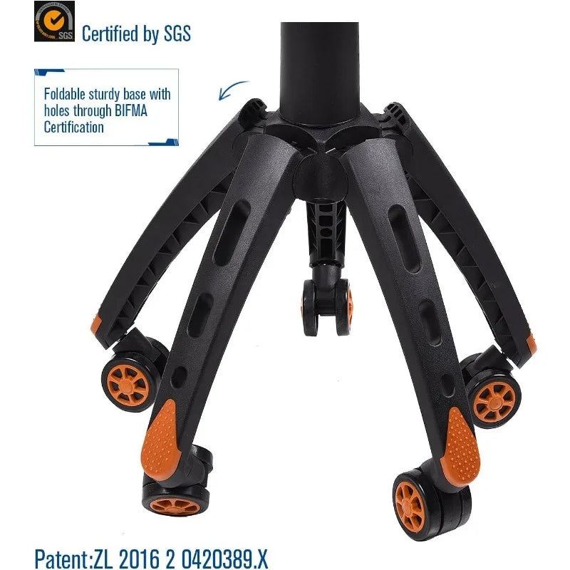 ARTET Gaming Chair with Massage High Back Computer Chair with Footrest Headrest