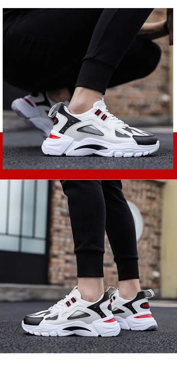 Men Shoes 2023 Trend Platform Sport Dad  Fashion Casual Breathable