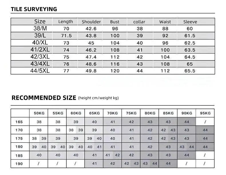 Y2k Spring and Autumn Men's Striped Shirt Long Sleeve Business Casual Square Collar