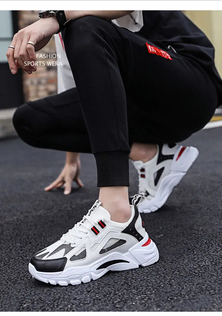Men Shoes 2023 Trend Platform Sport Dad  Fashion Casual Breathable