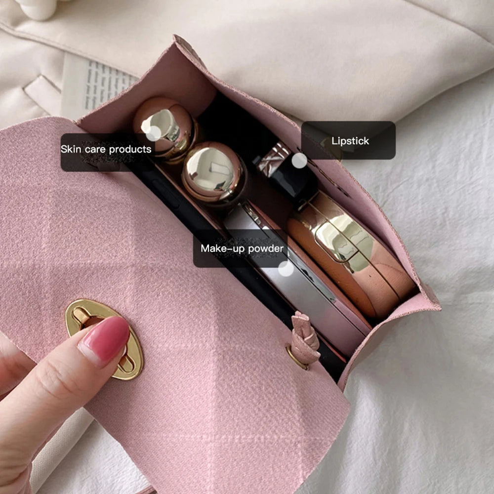 1/2PCS Fashion Small Messenger Bag For Women 2023 New Trend Female Shoulder Bag