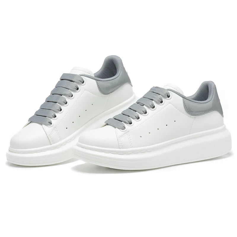 Chic Comfort: Step into Elegance with McQueen's Small White Shoes –