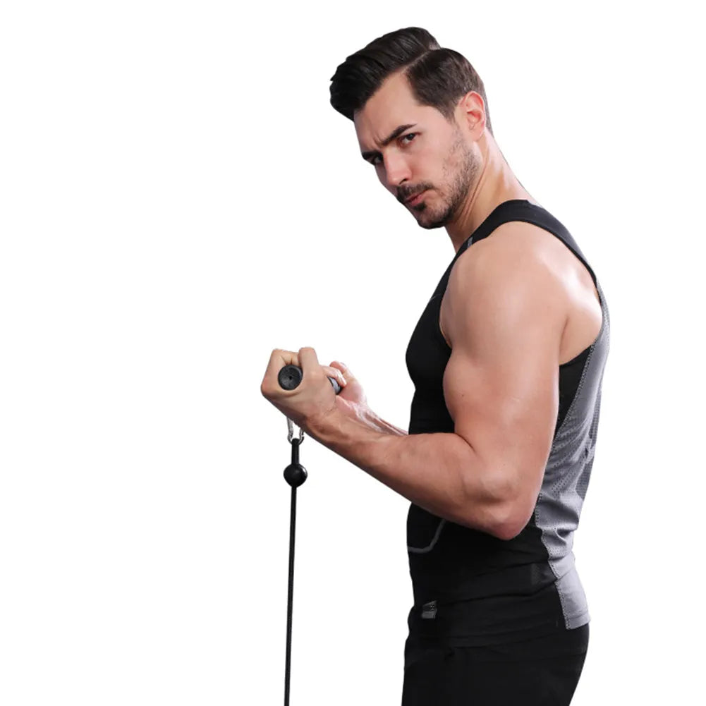 DIY Pulleys for Gym Rotatable Mute Steel Wire Rope Roller Slide Pulley